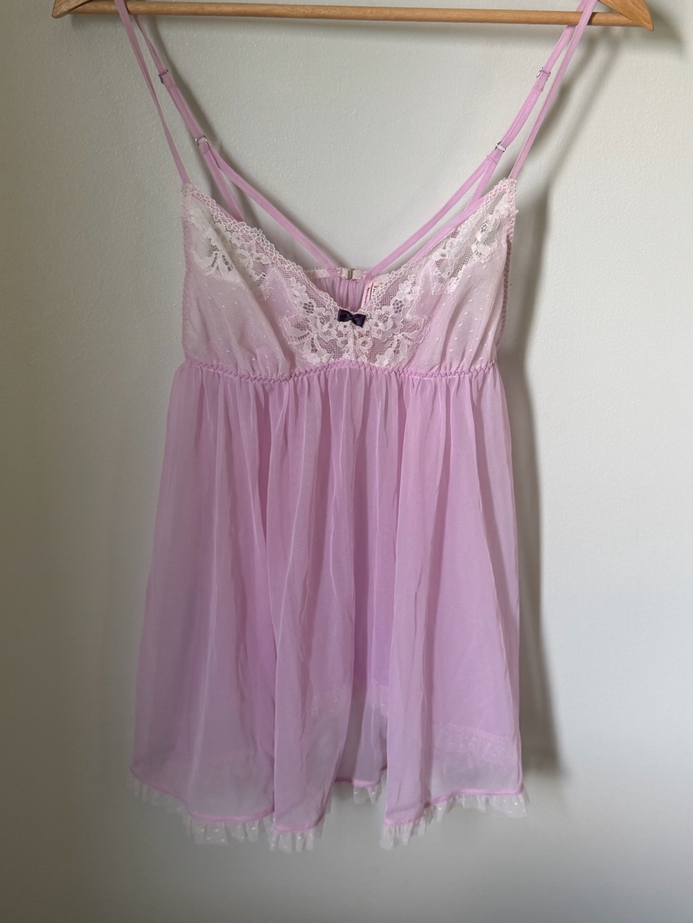 Y2K Victoria's Secret Sheer Lace Chemise
